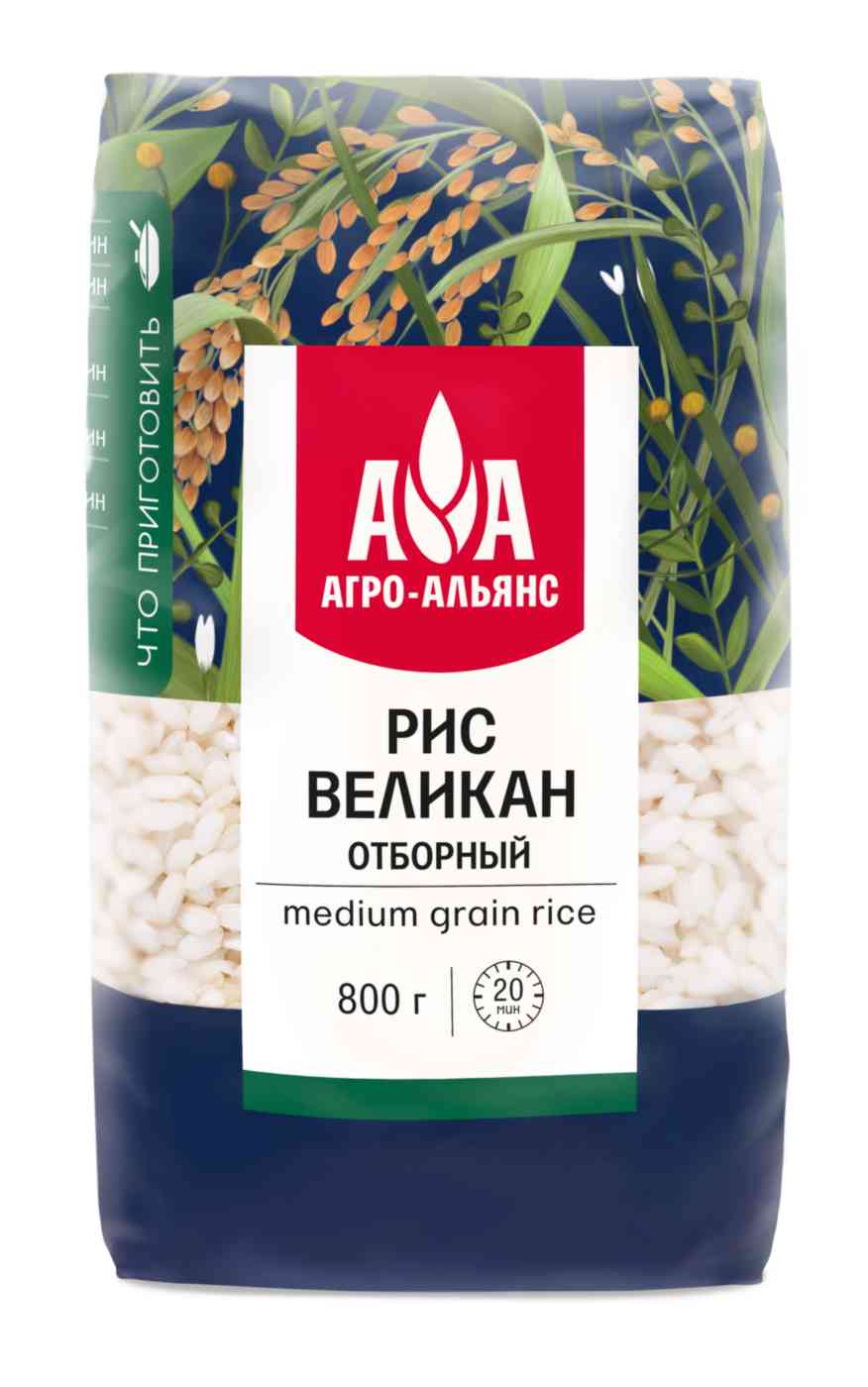 Рис Агро-Альянс Великан отборный
