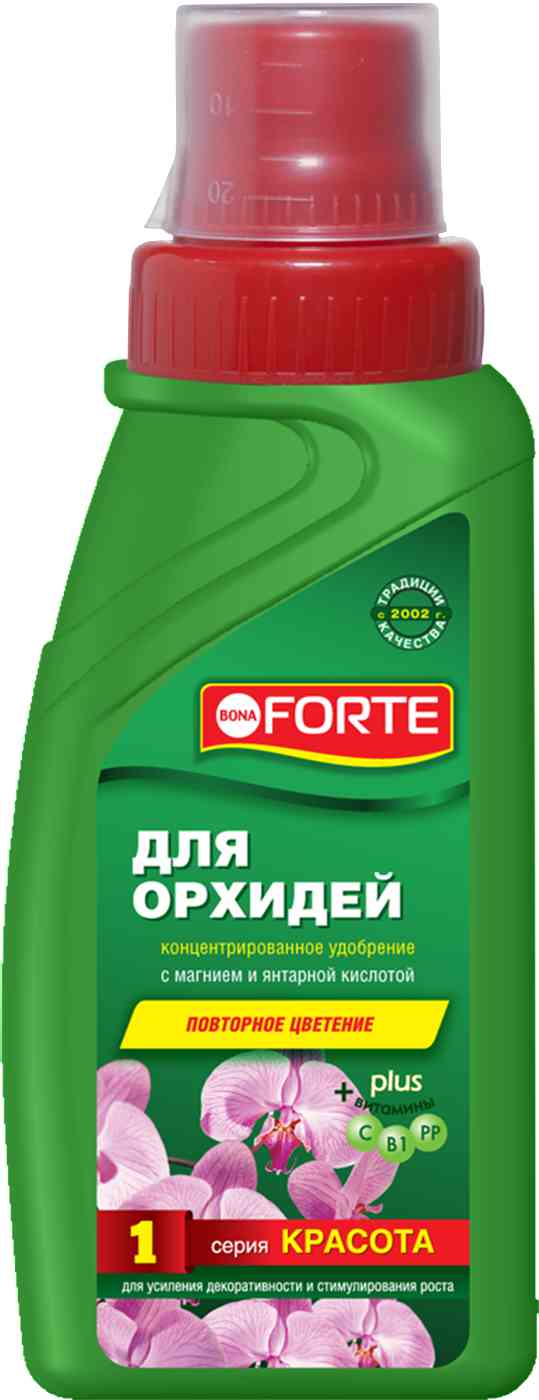 Удобрение комплексное жидкое Bona Forte для орхидей