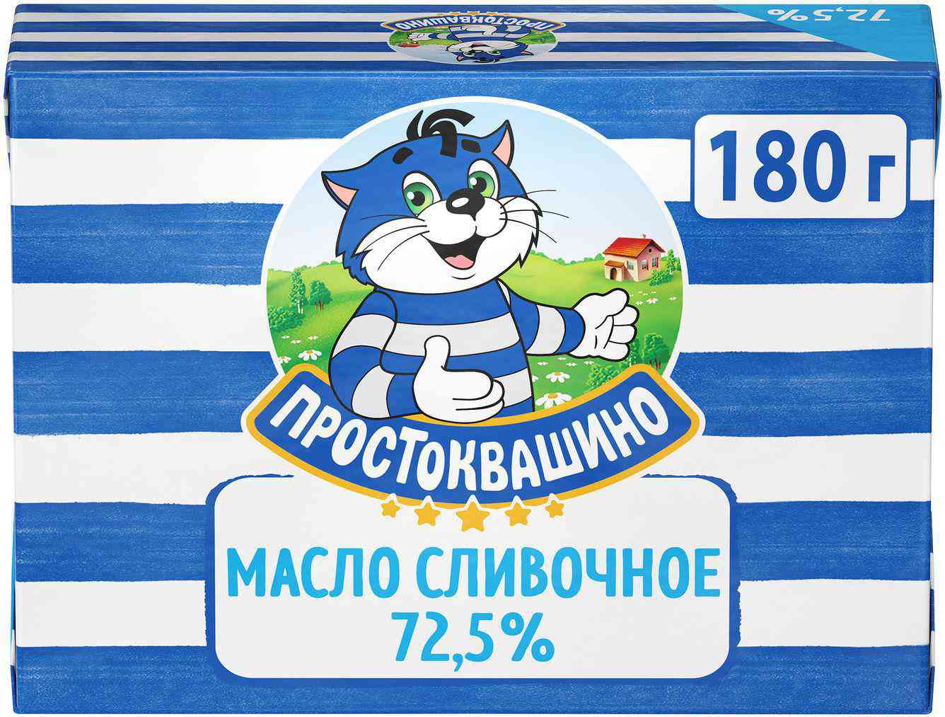 Масло сливочное Простоквашино 72,5%