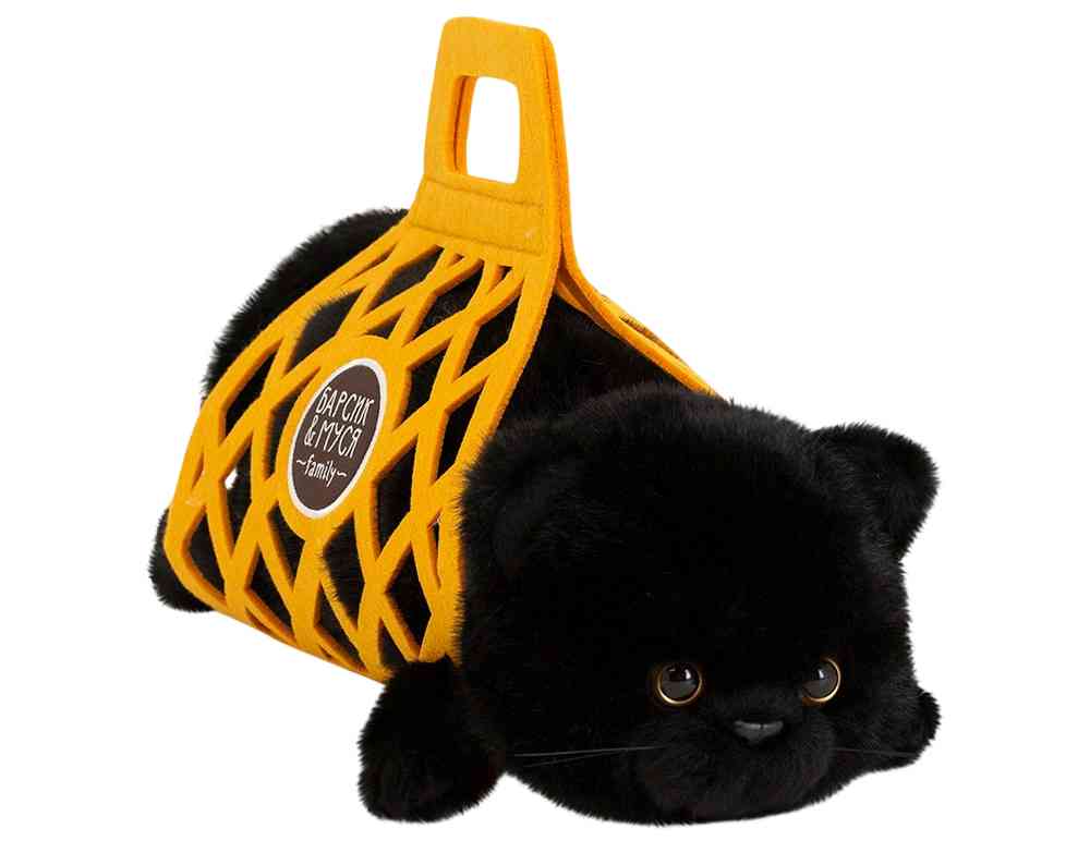 Мягкая игрушка Orange Toys Кот Барсик в сумке