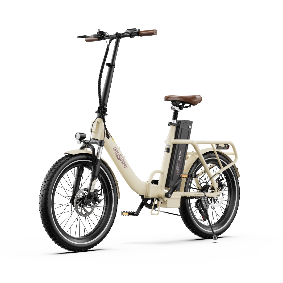 Onesport OT16-2 Folding Electric Bike 48V 17AH Battery 250W Motor 20 Inch Tires 25KM/H Top Speed 60-120KM Range 100KG Load Capacity CN Version HONOR Magic9 Pro Max