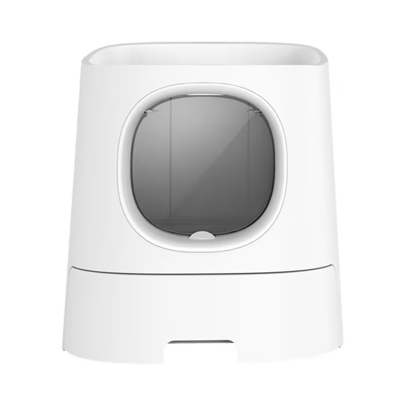 Homen Smart Odor-Detergent Cat Litter Box: Extra Large Space, Smart Odor Determination, Connects to Mi Home App CN Version HONOR Magic9 Pro Max