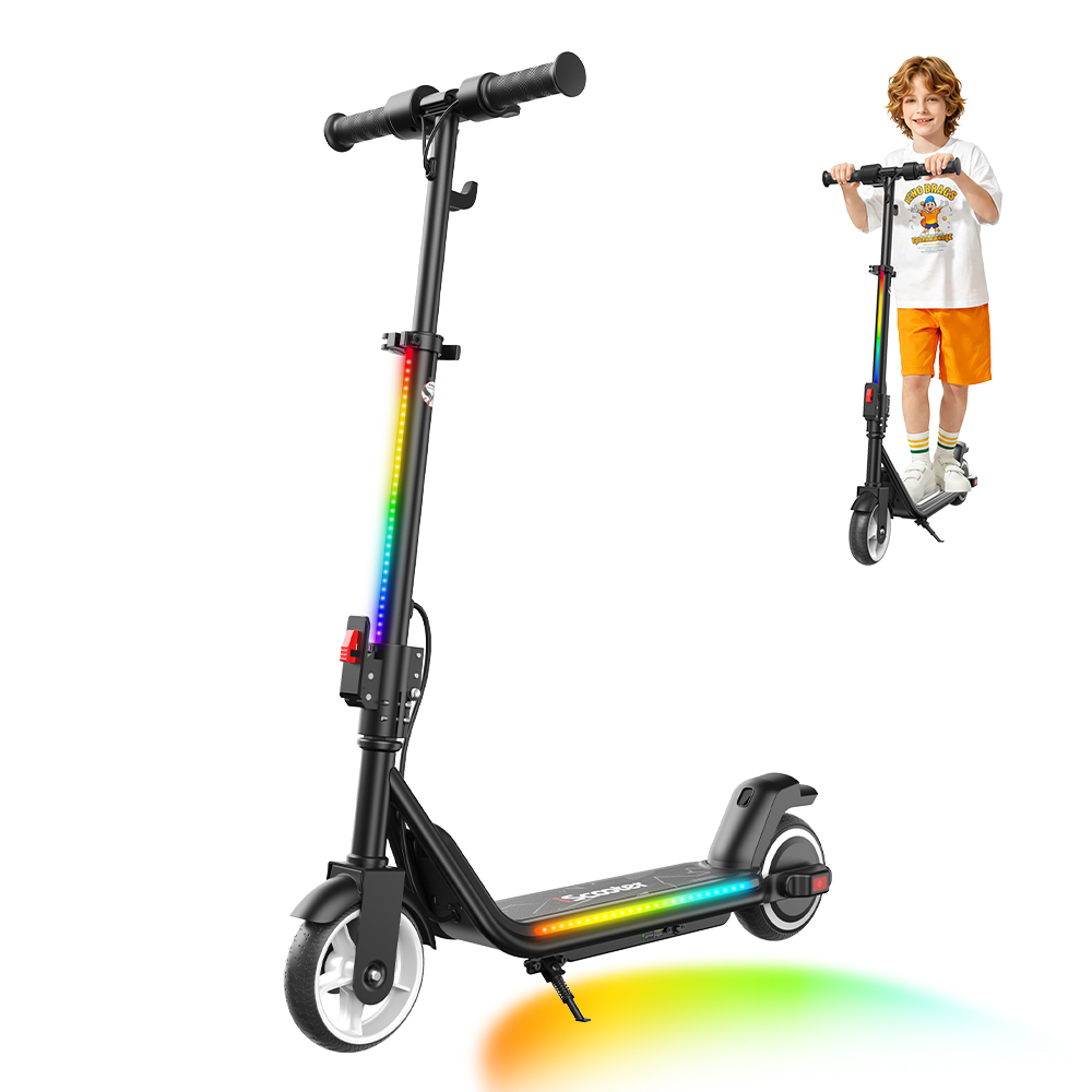 iScooter iK3MAX iScooter Child Electric Scooter 200W 4.5Ah Scooter 13KM Range Foldable Kids Scooter Solid Tire Bluetooth Audio Child e-Scooter CN Version HONOR Magic9 Pro Max