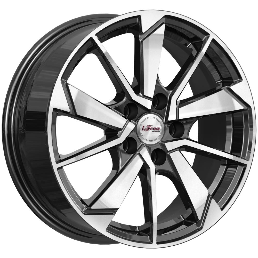 R16 5x114,3 6,5J ET35 D67,1 iFree Зиплайн (КС1042) Блэк Джек euro-diski.ru 736803