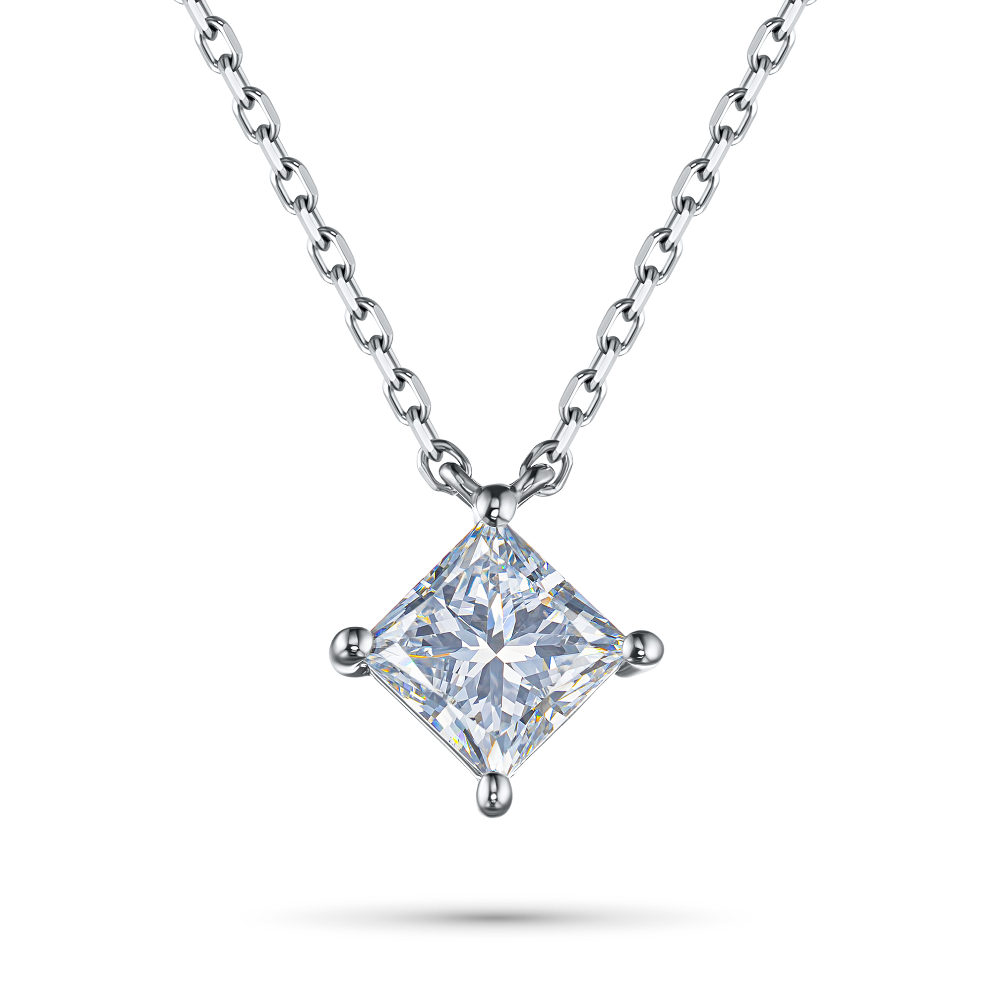 Колье из белого золота э4712кл12231171 ЭПЛ Даймонд 8700002775105