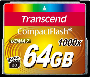 Карта памяти 64GB Transcend TS64GCF1000 ,1000X