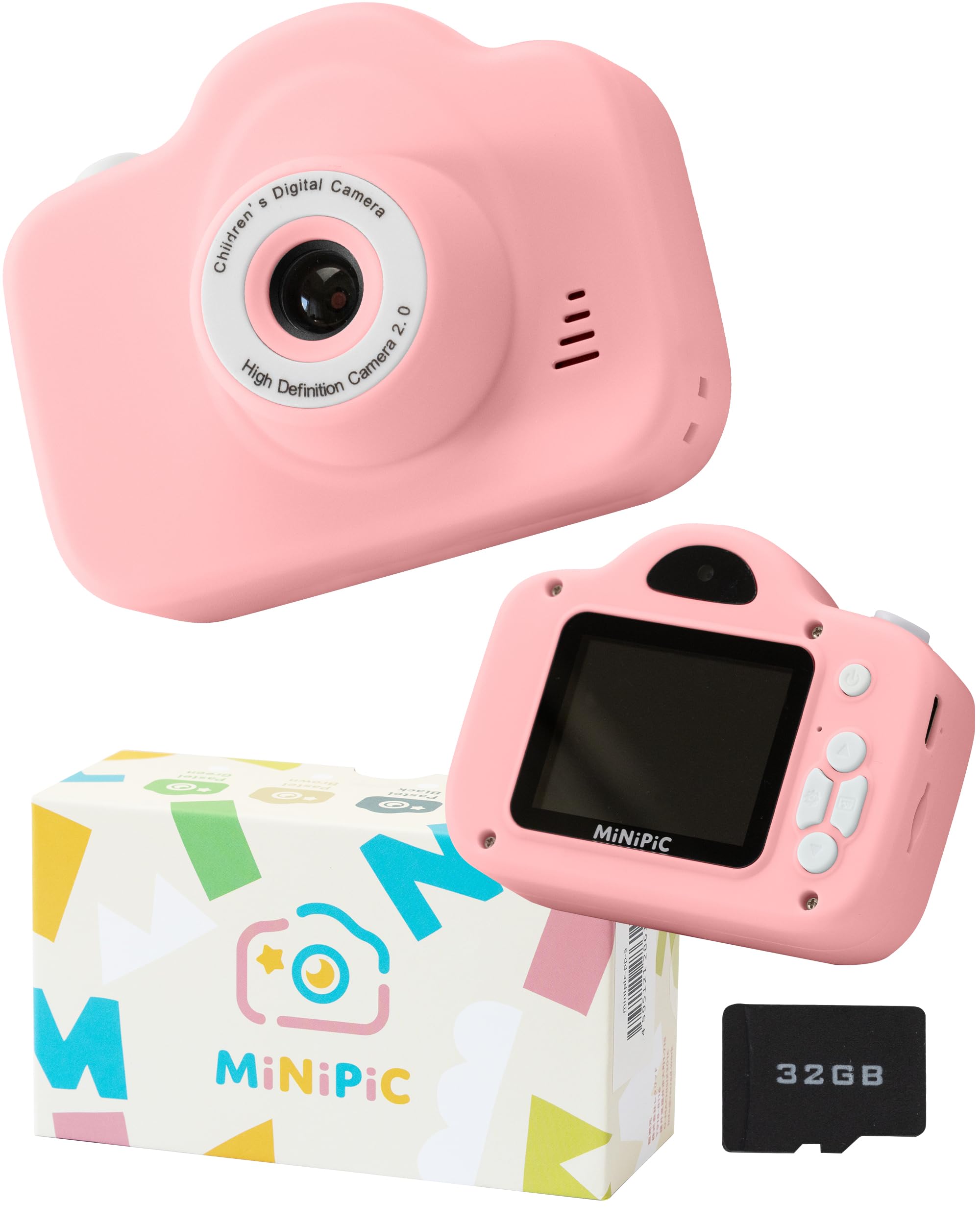 MiNIPIC Minipic Детская камера Игрушечная камера Детская камера pink Omi Japan Products
