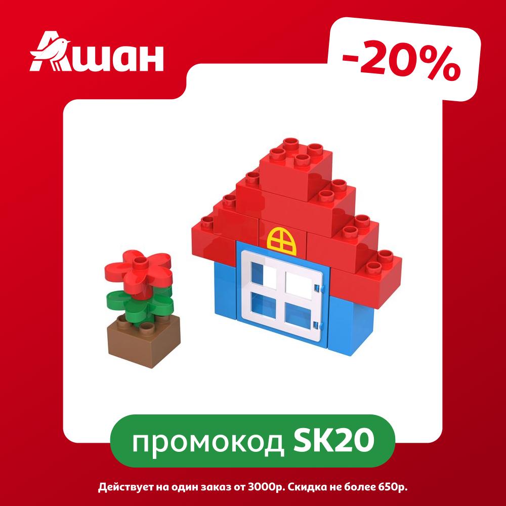 Конструктор НОРДПЛАСТ Избушка, 14 деталей