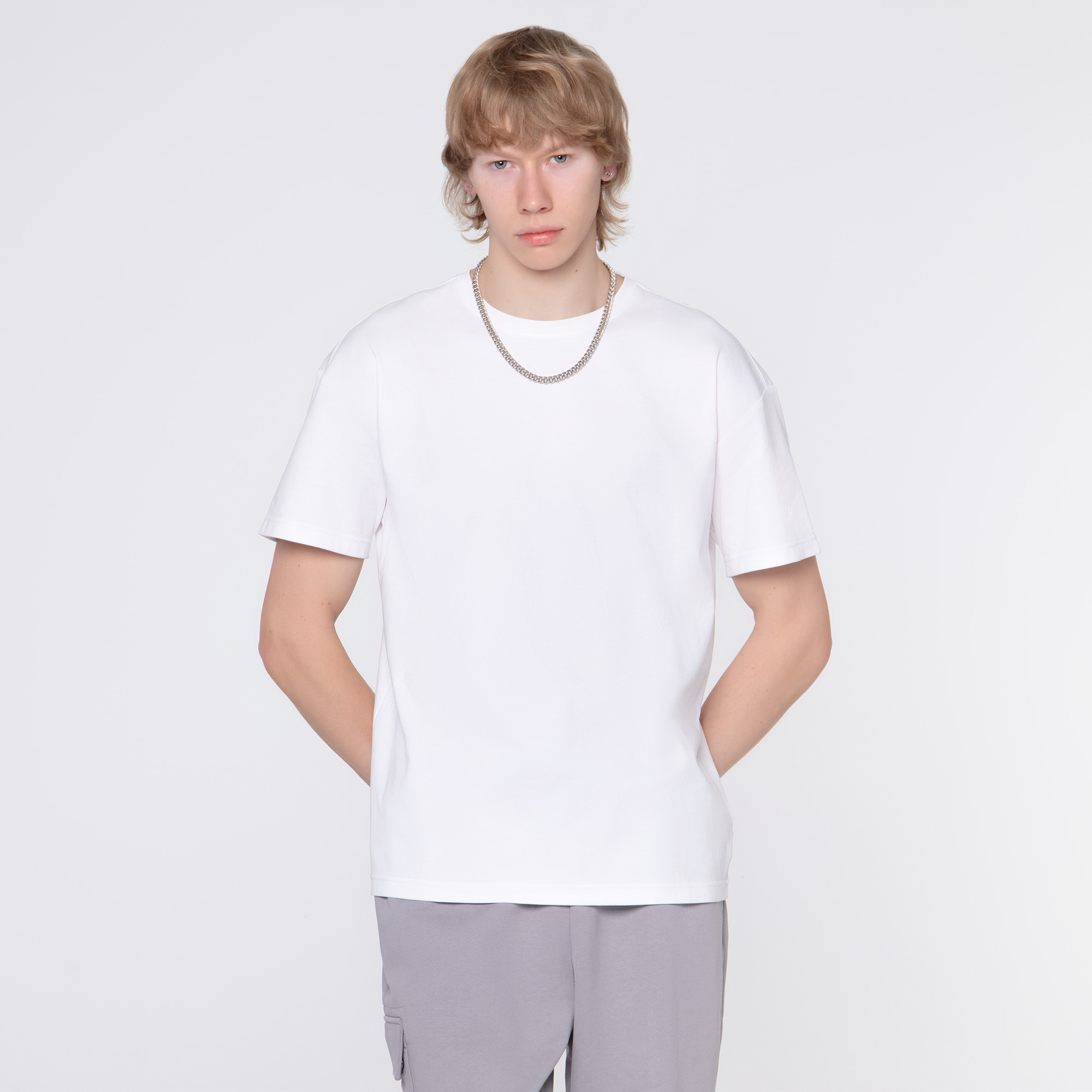 Мужская футболка Base Tee STREETBEAT SBM-TEE0019-100-XXL