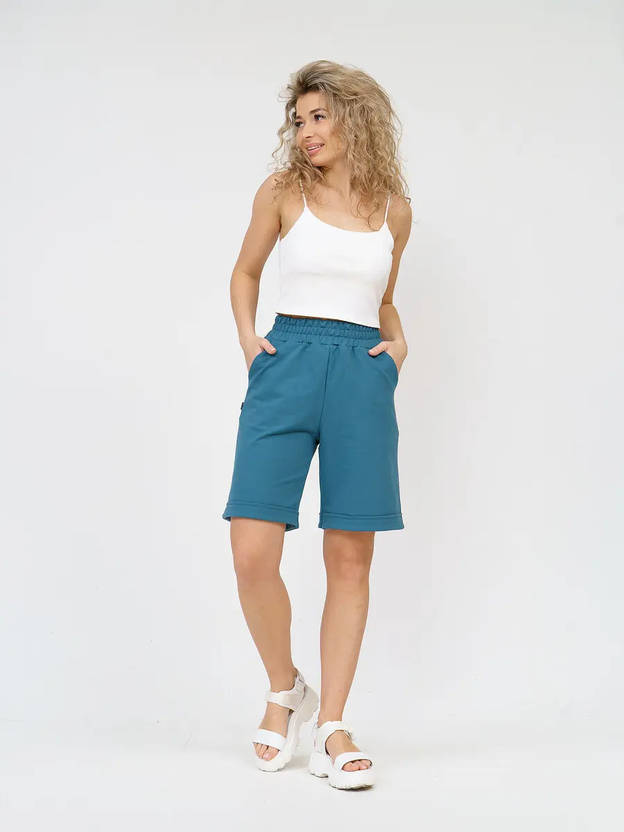Шорты Nesaden Style трикотажные тёмно-синие