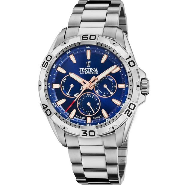 Часы Festina Multifunction 20623/2 blue Storr.pl
