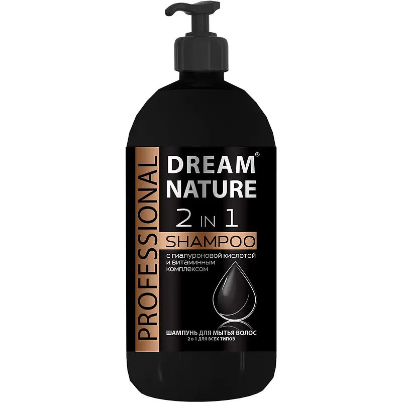 Шампунь Dream Nature Professional укрепляющий 1 л Евро Тек укрепляющий против выпадения 1 л для всех типов волос