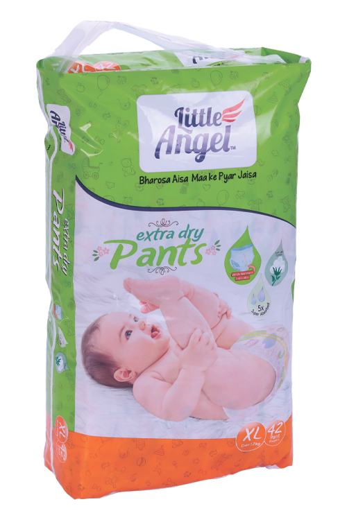 Подгузники-трусики Little Angel Extra Dry (Over 12кг), 42 шт Аптеки Плюс