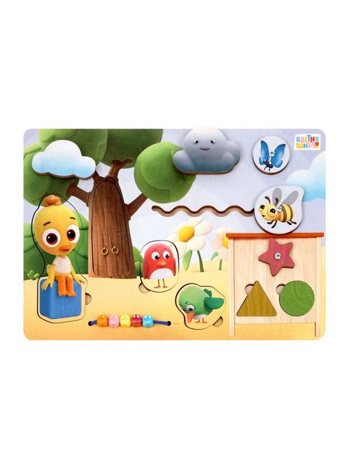 Игрушка Mapacha Бизиборд Цыпленок Пи Аптеки Плюс