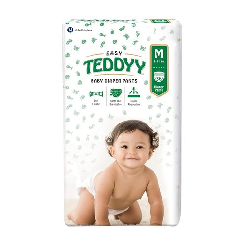 Подгузники-трусики TEDDYY EASY детские р M (6-11 кг), 36 шт Аптеки Плюс
