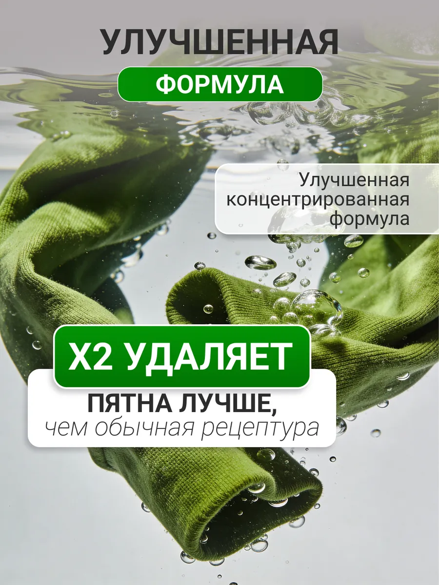 Гель ультраконцентрат для стирки GREEN DRAGO цветного и темного белья, 1 л Аптеки Плюс