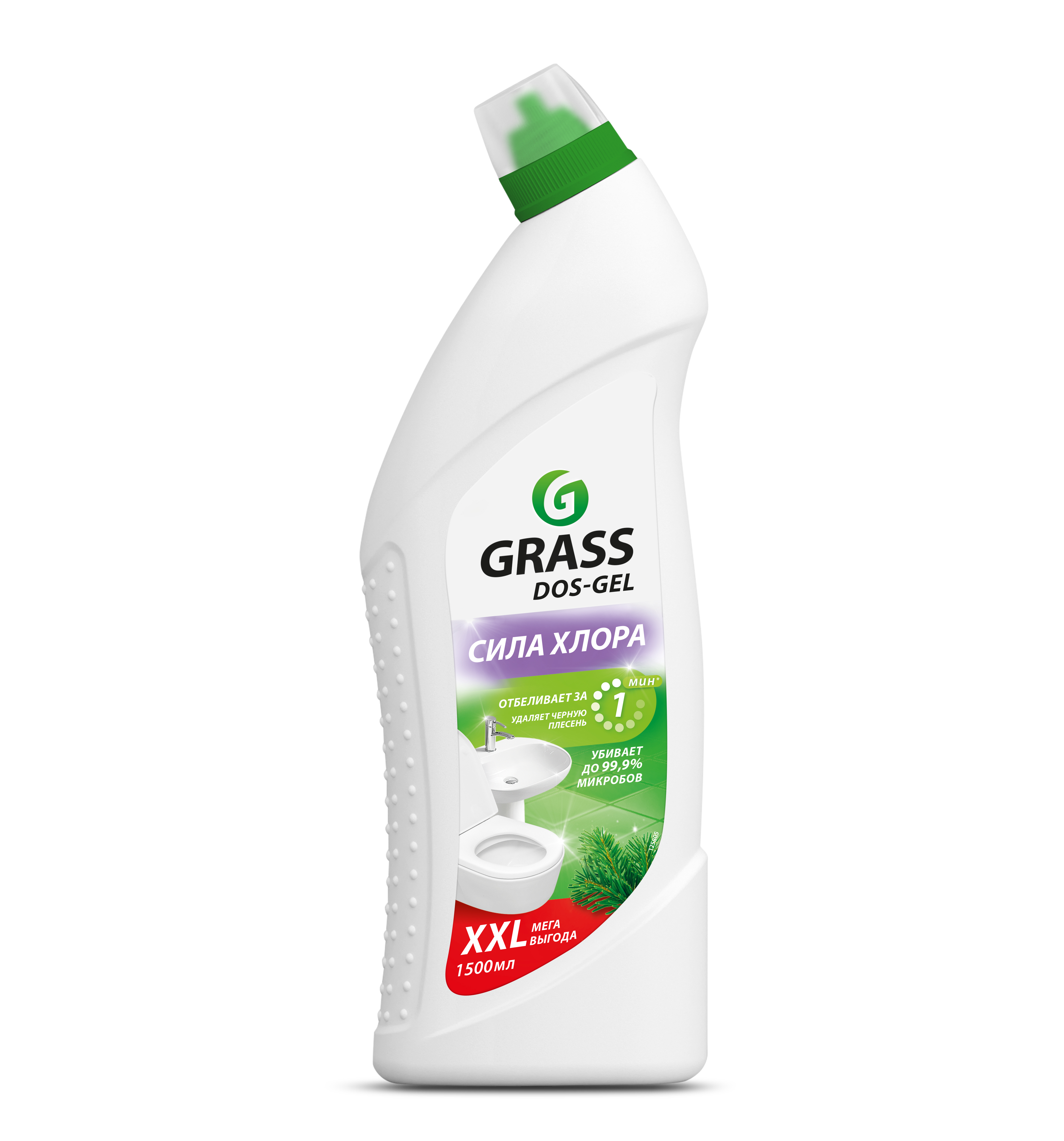 Универсальный чистящий гель "DOS-GEL", GRASS, 1500 мл Аптеки Плюс