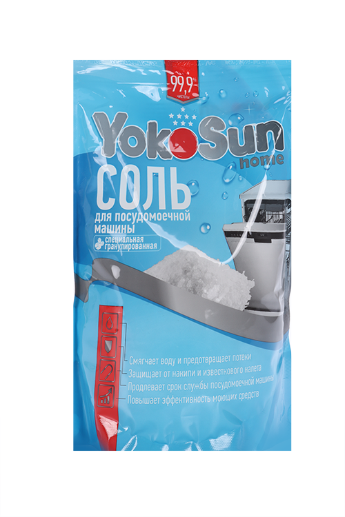 Соль YokoSun д/посудомоечной машины 1,8 кг Аптеки Плюс