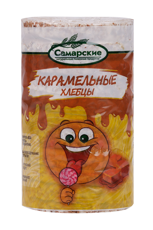 Хлебцы Самарские круглые карамельные, 110 г Аптеки Плюс