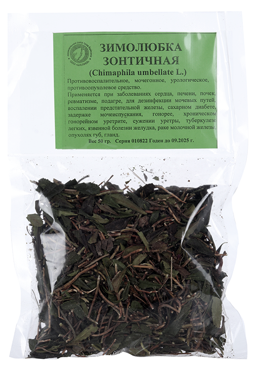 Зимолюбка зонтичная, 50 г, трава (4606675005201) Аптеки Плюс