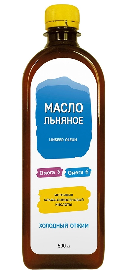 Масло льняное Компас Здоровья, 500 мл Аптеки Плюс