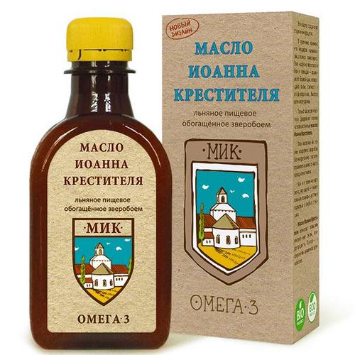 Масло Компас здоровья льняное Иоанна Крестителя с экстр зверобоя, 200 мл Аптеки Плюс