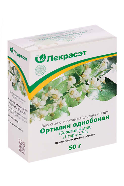 Ортилия Однобокая (Боровая матка), 50 г Аптеки Плюс
