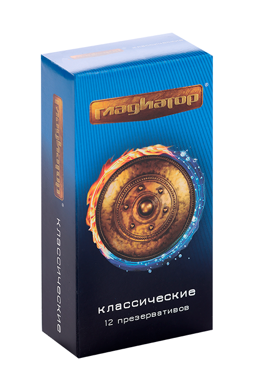 Презервативы Гладиатор классические, 12 шт Аптеки Плюс