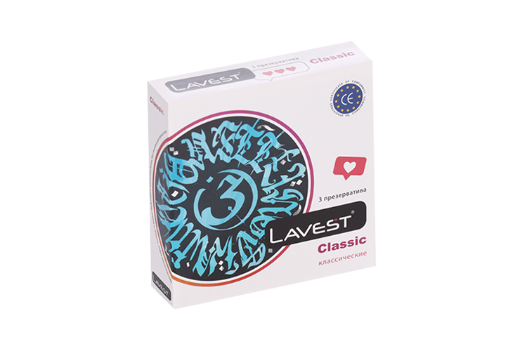 Презервативы Lavest Classic, 3 шт Аптеки Плюс