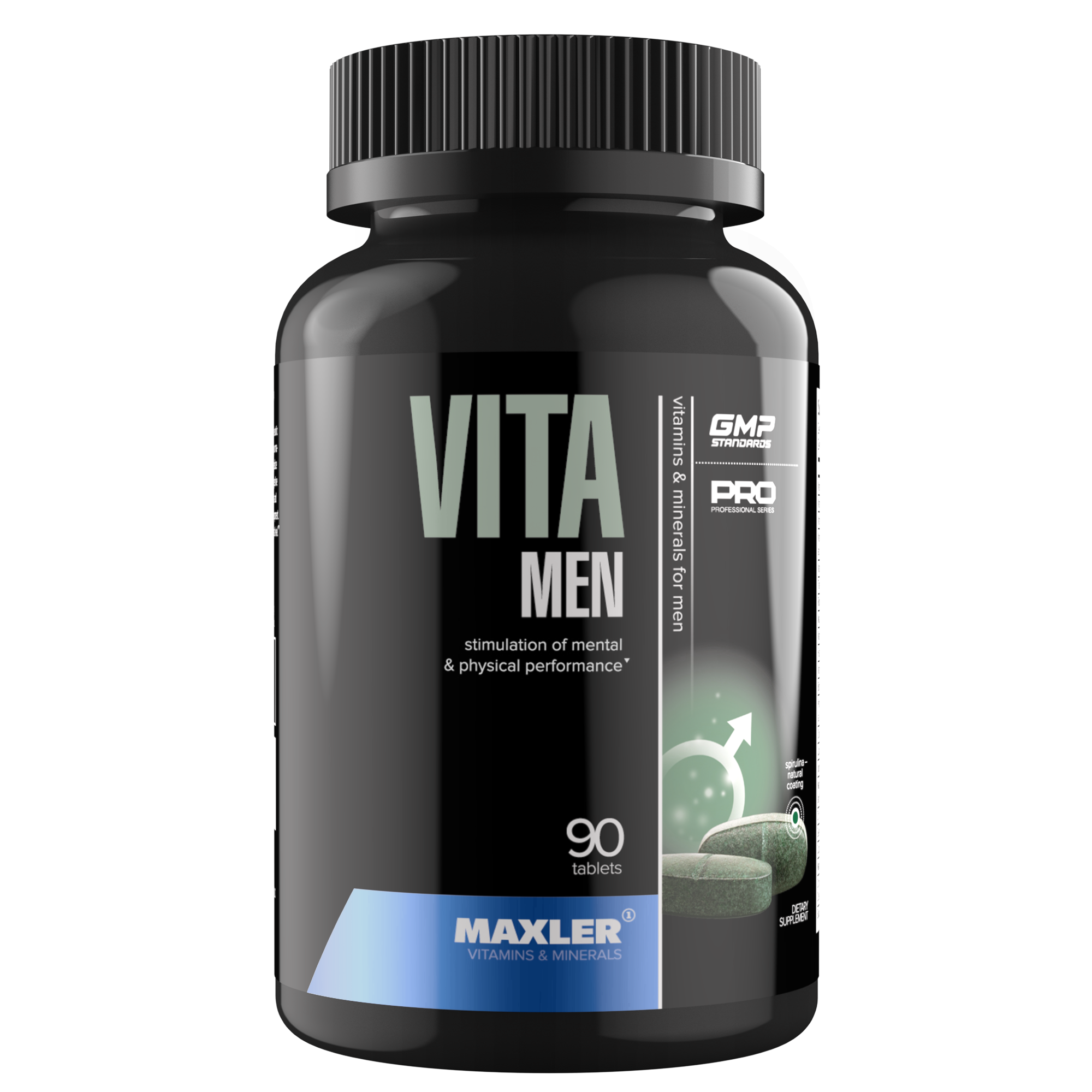 Комплекс витаминов и минералов для мужчин Maxler VitaMen, 90 таблеток Аптеки Плюс