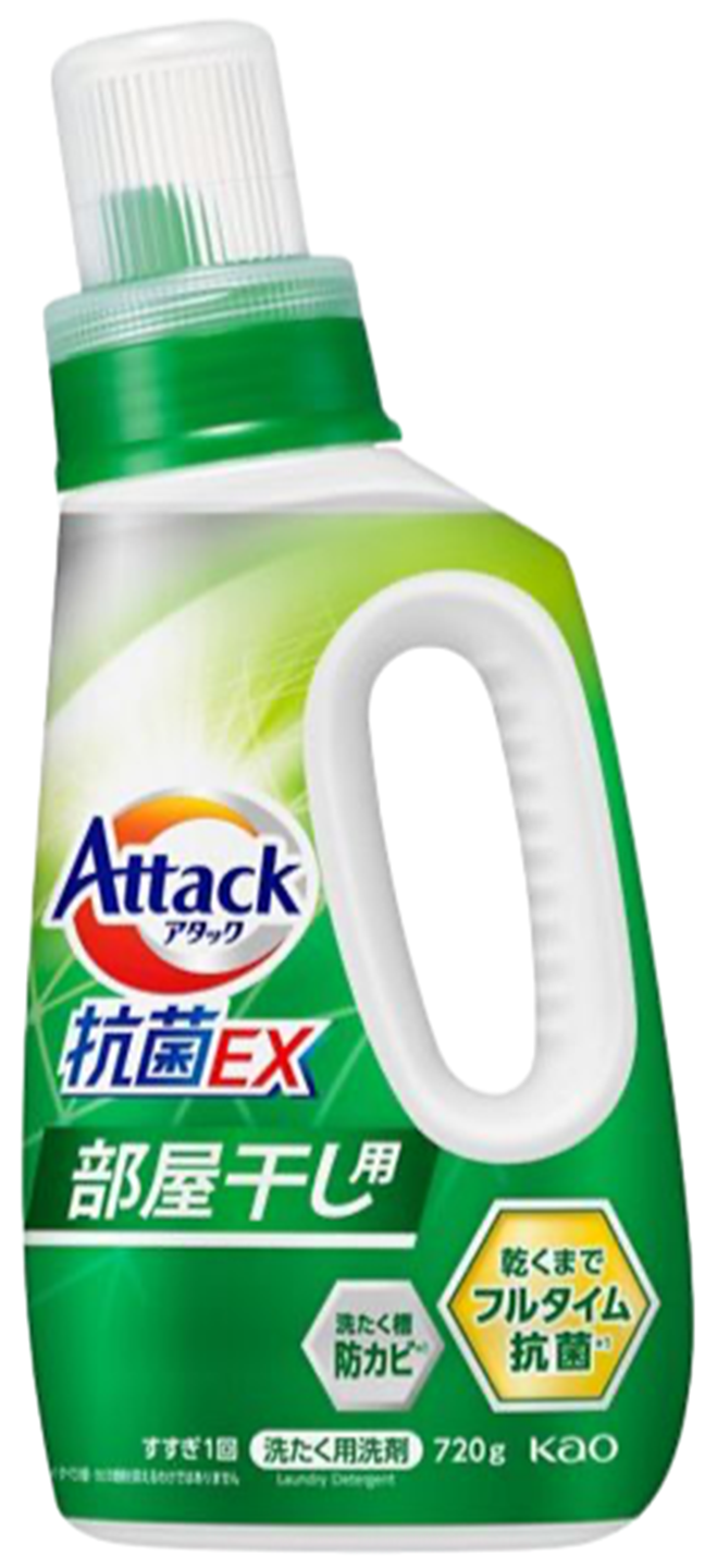 Гель для стирки концентрированный с усиленным действием Attack BioEx (бутылка) - 720 мл. Аптеки Плюс