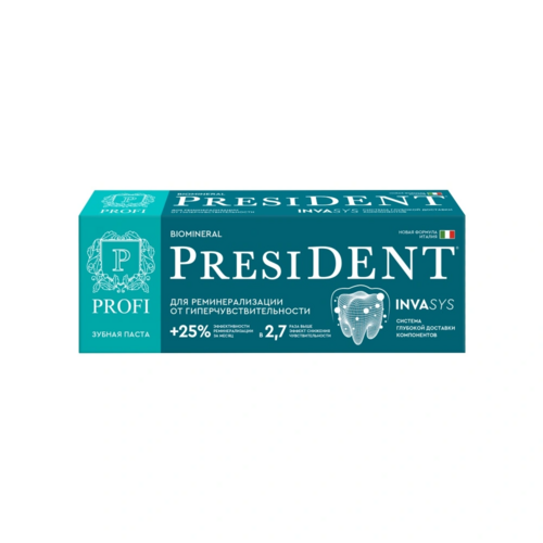 З/паста PRESIDENT Profi biomineral 75 rda, 90 г Аптеки Плюс