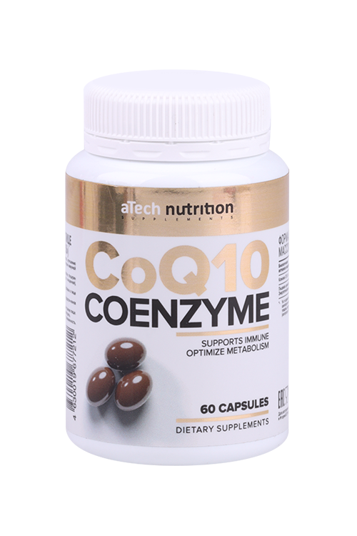 Коэнзим Q10 aTech Nutrition, 700 мг, 60 шт, капсулы Аптеки Плюс