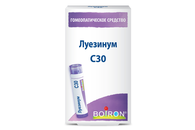 Гомеопатические монокомпонентные препараты животного происхождения, 4 г, гранулы гомеопатические C30 Луезинум Аптеки Плюс