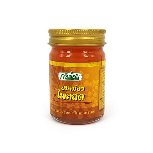 Бальзам Green Herb с имбирем желтый, 50 г Аптеки Плюс