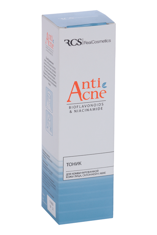 Тоник RCS AntiAcne д/комбинированной кожи лица склонной к акне, 200 мл Аптеки Плюс