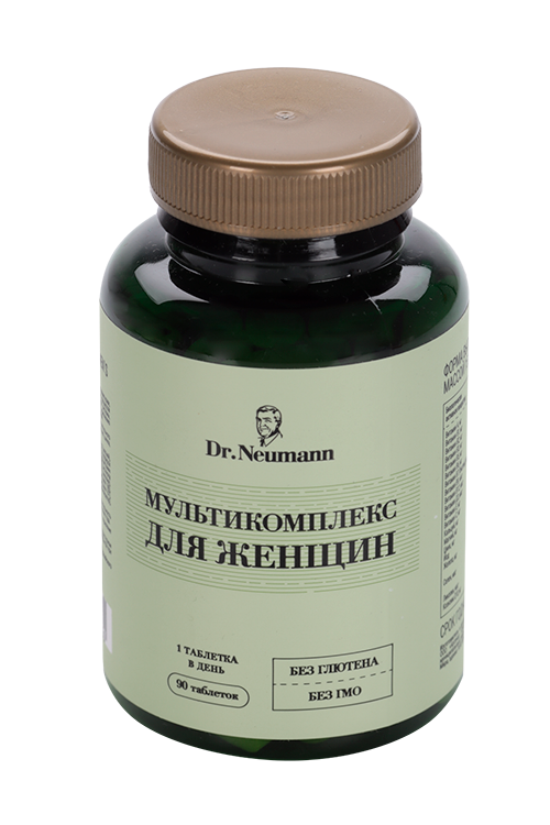 Витаминно-минеральный комплекс Формула для женщин Dr.Neumann, 90 шт, таблетки Аптеки Плюс