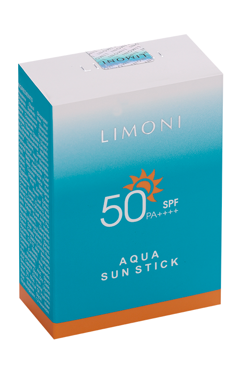 Стик Limoni Aqua Sun Солнцезащитный SPF 50+РА++++, 16,5 г Аптеки Плюс