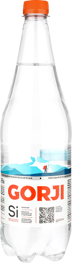 Вода минеральная Gorji газ, 1 л, ПЭТ Аптеки Плюс