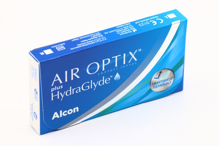 Контактные линзы Air Optix plus HydraGlyde (6) -6.00, 6 шт Аптеки Плюс