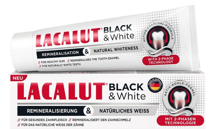 З/паста LACALUT black&white, 75 мл Аптеки Плюс