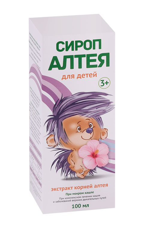 Сироп Алтея ФармГрупп д/детей ФИТОЕжка, 100 мл Аптеки Плюс