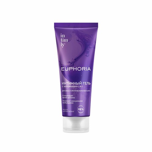 Гель Intimly Euphoria интимный с феромонами 2в1 мускус/иланг-иланг, 75 мл Аптеки Плюс