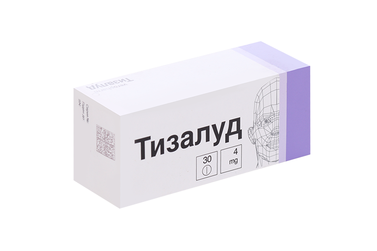 Тизалуд 4 мг, 30 шт, таблетки Аптеки Плюс