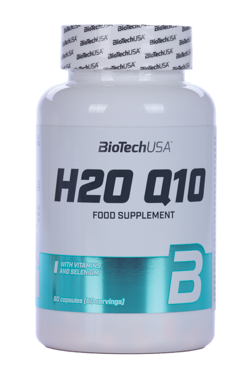 Коэнзим H2O Q10 BiotechUSA, 60 шт, капсулы Аптеки Плюс