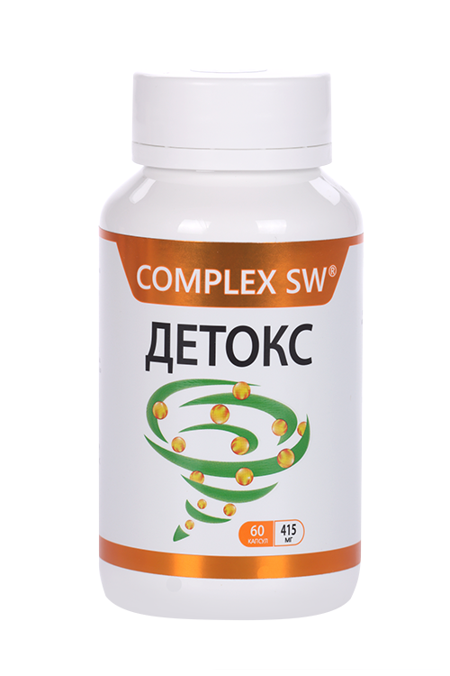 Детокс Complex SW, 60 шт, капсулы Аптеки Плюс
