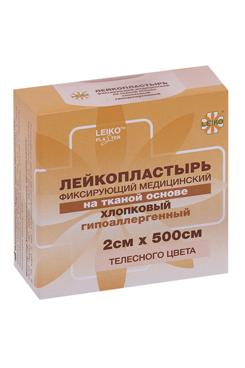 Лейкопластырь Лейко на тканевой основе телес катушка 2х500 см Аптеки Плюс