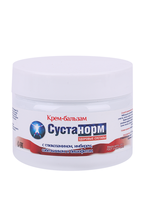 Крем-бальзам Сустанорм, 250 г Аптеки Плюс