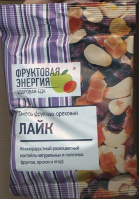 Смесь фруктовая Фрутилад Лайк манго/миндаль, 45 г Аптеки Плюс