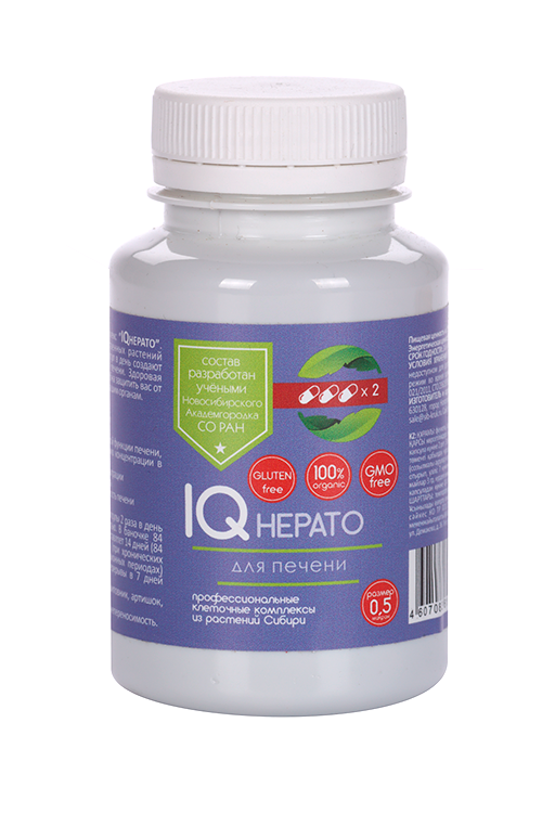 Комплекс IQ HEPATO д/печени, 84 шт, капсулы Аптеки Плюс